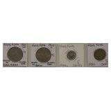 (4) Hong Kong Coins