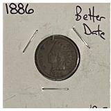1886 Indian Cent
