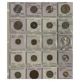 (20) World Coins - several countries