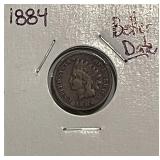 1884 Indian Cent