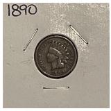 1890 Indian Cent