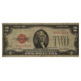 1928G RED SEAL $2 US Note