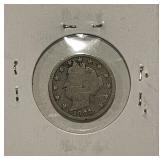 1883 No Cents V Nickel