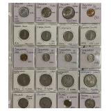 (20) World Coins - several countries