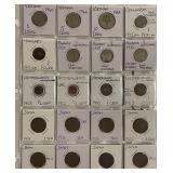 (20) World Coins - several countries
