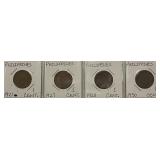 (4) Early 20th Cent. Philippines Coins