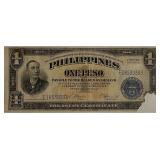 1944 Victory Peso Banknote - damaged