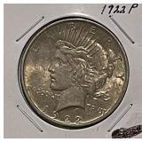 1922 Silver PEACE Dollar