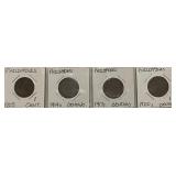 (4) Early 20th Cent. Philippines Coins