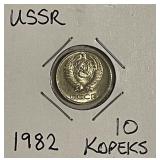 Highly Collectable USSR 1982 10 Kopeks