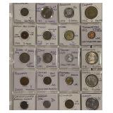 (20) Select World Coins