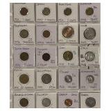 (20) Select World Coins