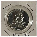 PROOF 1963 Silver Franklin 50c