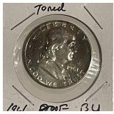PROOF 1961 Silver Franklin 50c