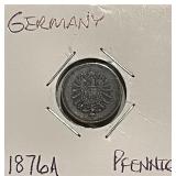 Germany 1876A Pfennig
