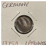 Germany 1875A Pfennig