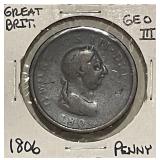 1806 Gr.Brit. Penny George III