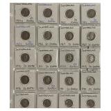 (20) Select 20th Century Swiss Coins