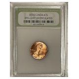 Cert. BU 2000D Lincoln Cent
