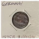 Germany 1875B 2 Pfennig