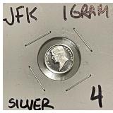 1 Gram Silver Art Bar