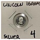 1 Gram Silver Art Bar