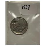 1934 Buffalo Nickel