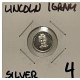 1 Gram Silver Art Bar