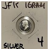 1 Gram Silver Art Bar