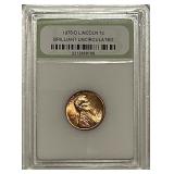 Cert. BU 1976D Lincoln Cent