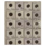 (20) Select 20th Century Austria Coins