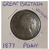 1877 Gr.Brit. Penny