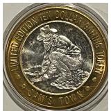 .6 Oz. .999 Silver $10 Gaming Token