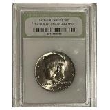 Cert. BU 1979D Kennedy Half Dollar