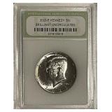 Cert. BU 2023 Kennedy Half Dollar