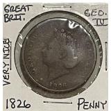 1826 Gr.Brit. Penny George IV