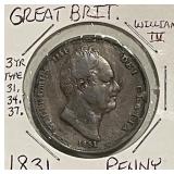 1827 Gr.Brit. Penny William IV