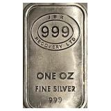 Troy Oz. Silver Art Bar