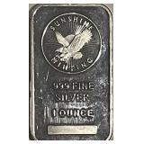 Troy Oz. Silver Art Bar