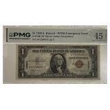 Cert. Choice XF45 1935A Hawaii $1