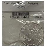 Troy Oz. Silver Art Bar