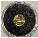 GOLD 1/4 Gram .9999 Monarch Metals