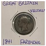 1841 Gr.Brit. Farthing