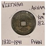 1820-1841 Vietnam Phan KM#182