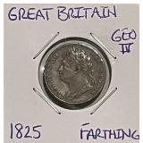 1825 Gr.Brit. Farthing
