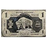 Troy Oz. Silver Art Bar