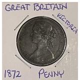 1872 Gr.Brit. Penny