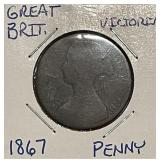 1867 Gr.Brit. Penny
