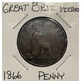 1866 Gr.Brit. Penny
