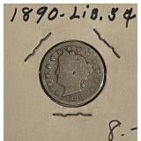 1890 V Nickel